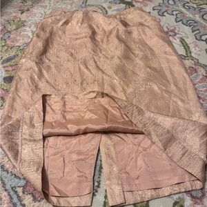 🍑 Adrianna papell peach silk skirt​​​